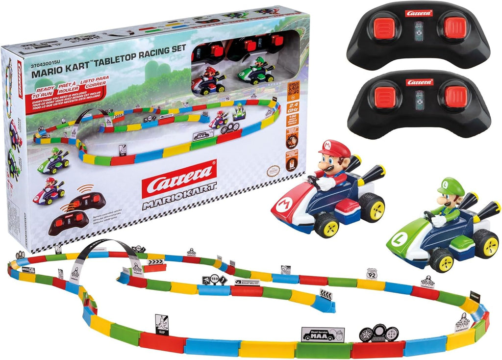 2.4GHz Mario Kart™ Tabletop Racing Set - Mario & Luigi