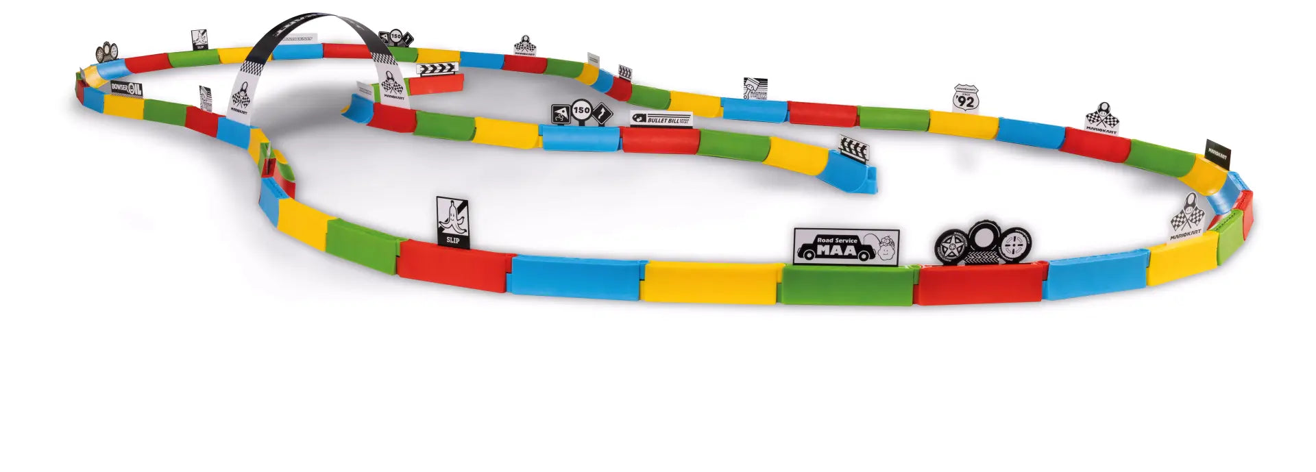 2.4GHz Mario Kart™ Tabletop Racing Set - Mario & Luigi