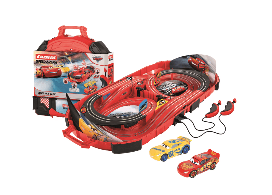 Carrera Speed Arena Disney Pixar Cars - Portable Slot Car Race Track