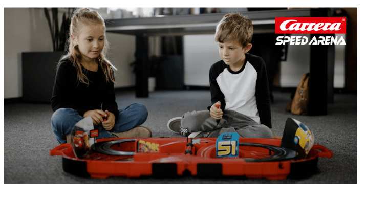 Carrera Speed Arena Disney Pixar Cars - Portable Slot Car Race Track