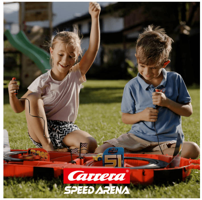 Carrera Speed Arena Disney Pixar Cars - Portable Slot Car Race Track