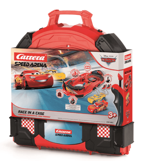 Carrera Speed Arena Disney Pixar Cars - Portable Slot Car Race Track