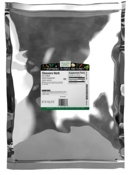 Frontier Co-op Cleavers Herb, Cut & Sifted 1 lb.