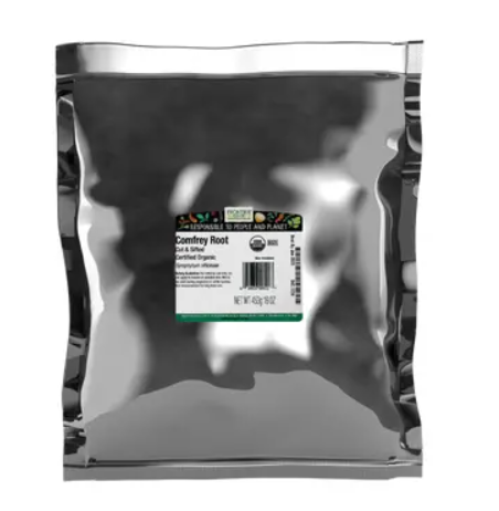 Frontier Co-op Comfrey Root, Cut & Sifted, Organic 1 lb.