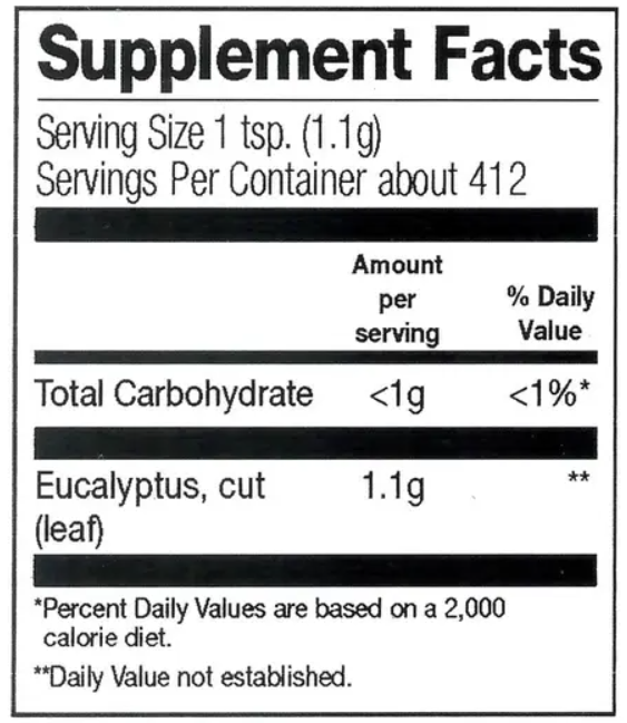 Frontier Eucalyptus Leaf Cut & Sifted, 16 oz.