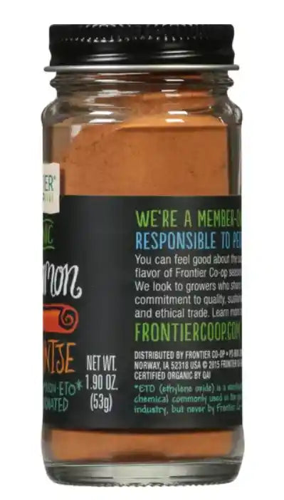 Frontier Co-op Korintje Cinnamon, Ground, Organic 1.90 oz.