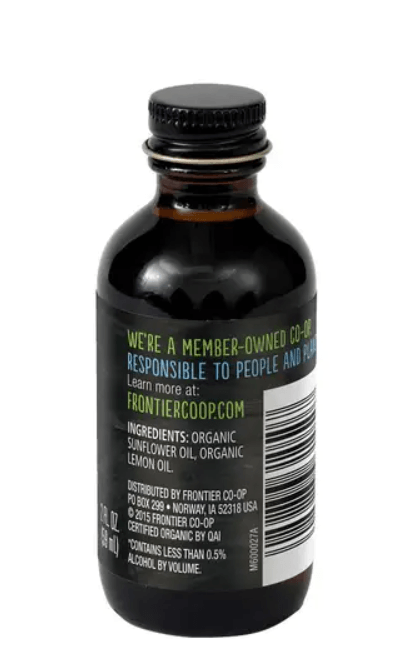 Frontier Co-op Organic Lemon Flavor 2 fl. oz.