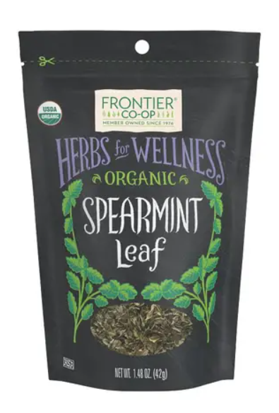 Frontier Co-op Spearmint Leaf, Organic 1.48 oz.