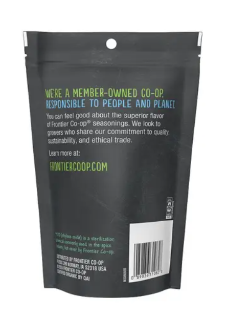 Frontier Co-op Organic Ground Vietnamese Cinnamon 5.11 oz.