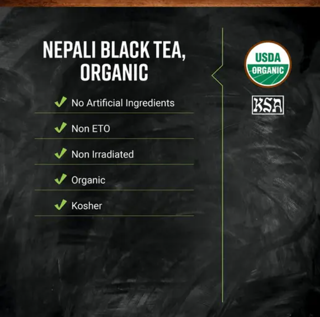 Frontier Bulk Nepali Black Tea, Organic, 1 Pound